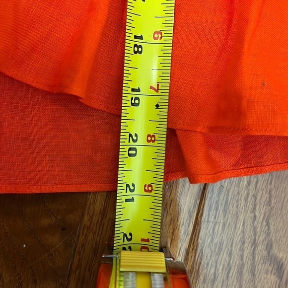 J. Crew Orange Mini Skirt - Picture 9 of 13